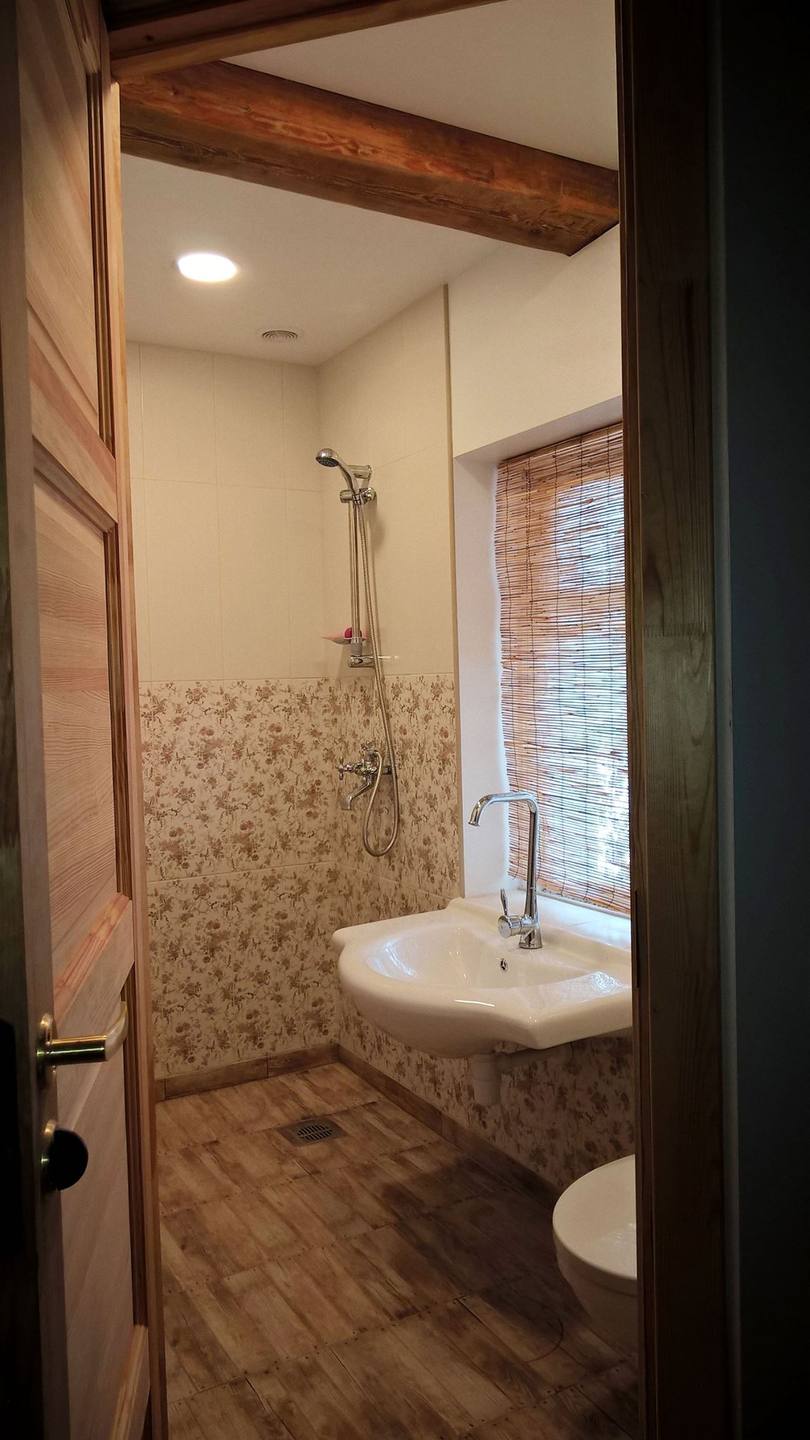Renovated shower room